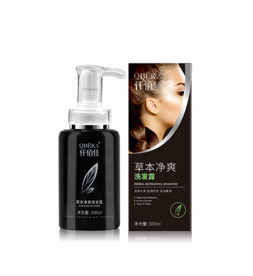 QBEKA kruidenverfrissende anti-haaruitval shampoo haarherstel shampoo