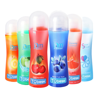 100 ml Body Safe smeermiddelen Fruitige eetbare smaakvolle smeermiddelen Gemakkelijk te reinigen