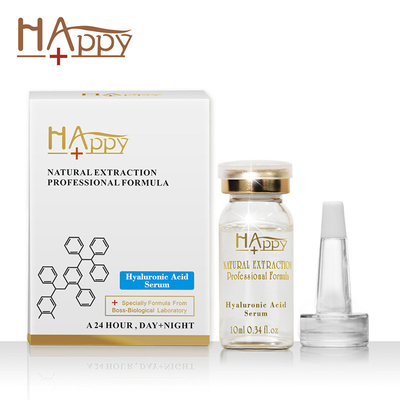 Bevochtigend Anti-rimpel Frimming Lifting Hyaluronzuur Serum 100% organische plant essence