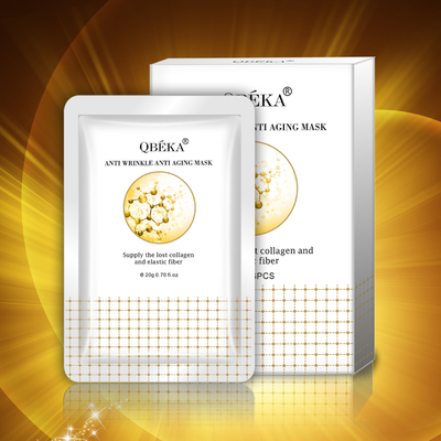 Aanpasbaar Anti-Aging Anti-Wrinkle Gezichtsmasker Gezichtsbehandeling Gezichtsmasker FDA GMPC gecertificeerd