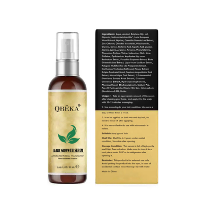 60 ml Pure Natural Vegan Hair Growth Serum helpt gezond en sterk haar te laten groeien
