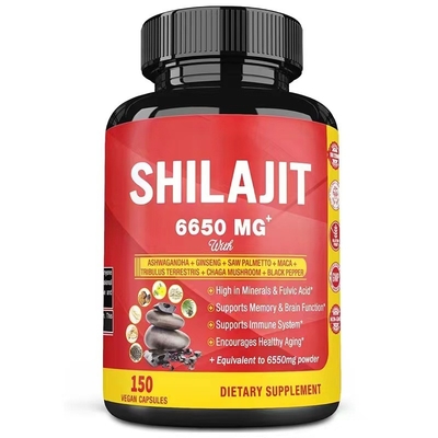 Aanpassing Gezondheid Beweging Afslanking Energie Supplement Shilajit Capsules