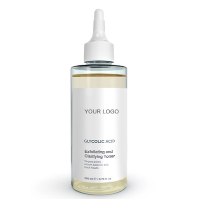 Glycolzuurtoner Het onmisbare product om acne te verminderen en huidvlekken te verwijderen