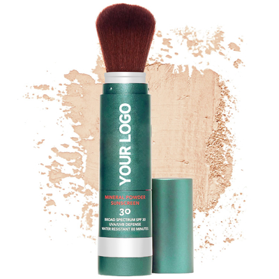 Mineraal poeder zonnebrandcrème met breed spectrum UVA/UVB bescherming SPF 30