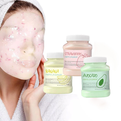 650 g Volume Organic Fruit Mask Powder voor gezichtsverzorging DIY Crystal Jelly Mask Product