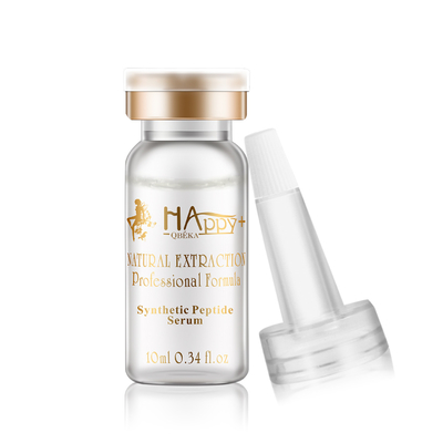 Serum om de huid strakker en strakker te maken Happy QBEKA Anti-wrinkle synthetisch peptide 10 ml