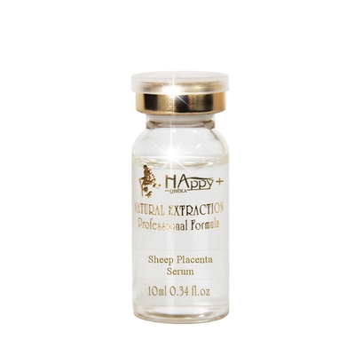 Happy QBEKA 10 ml Schaapsplacenta Oogserum voor donkere kringen Herstel en hydratatie
