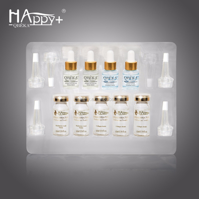 QBEKA Meest populaire anti-rimpel verhelderende serum set huid revitalisator met collageen