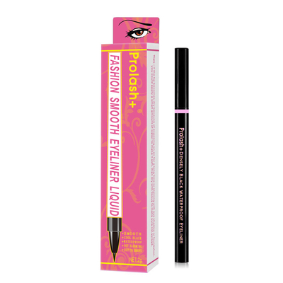Carbon Black Eyeliner Potlood Watergeactiveerde Private Label Eyeliner in Rose Gold kleur