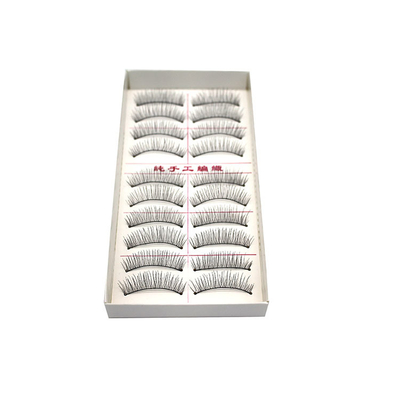 Vrouwen Dames 10 paar Natuurlijke schoonheid Taiwan vezel valse wimpers 217 8mm-15mm Lengte