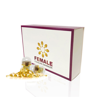 ISO9001 gecertificeerde body safe smeermiddelen Vrouwelijke plezierverbeterende smeermiddelen capsules
