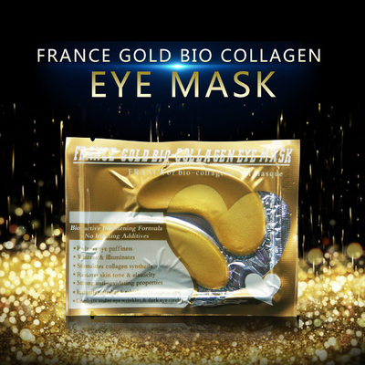 Biologisch natuurlijk goud collageen oogmasker Anti-rimpel verwijderen vermindert donkere kringen