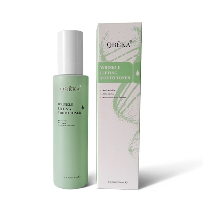 Vrouwelijke huidverzorgingsset OEM ODM Wrinkle Lifting Youth Toner met biologische ingrediënten
