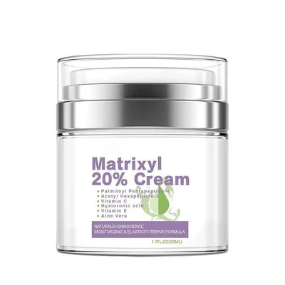 300 Private Label Pure Organic 20% Matrixyl 3000 Peptide Cream voor de herstel van de elasticiteit