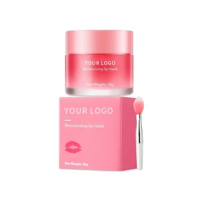 Vrouwelijk Private Label Fruit Flavor Lip Slaapmasker 20g Bevochtigt Lippen's nachts