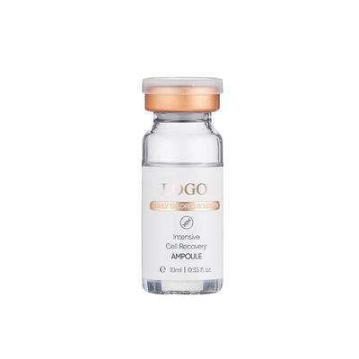 Geavanceerde huidverzorgingsserum ampullen Anti-aging formule met vitamine C en hyaluronzuur