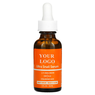 Verjongende private label slak mucine reparatie serum voor vrouwen huid aanpassing