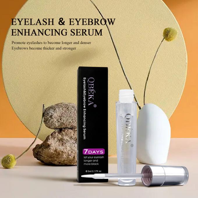 QBEKA Oogvel en wenkbrauwversterkende serum 4