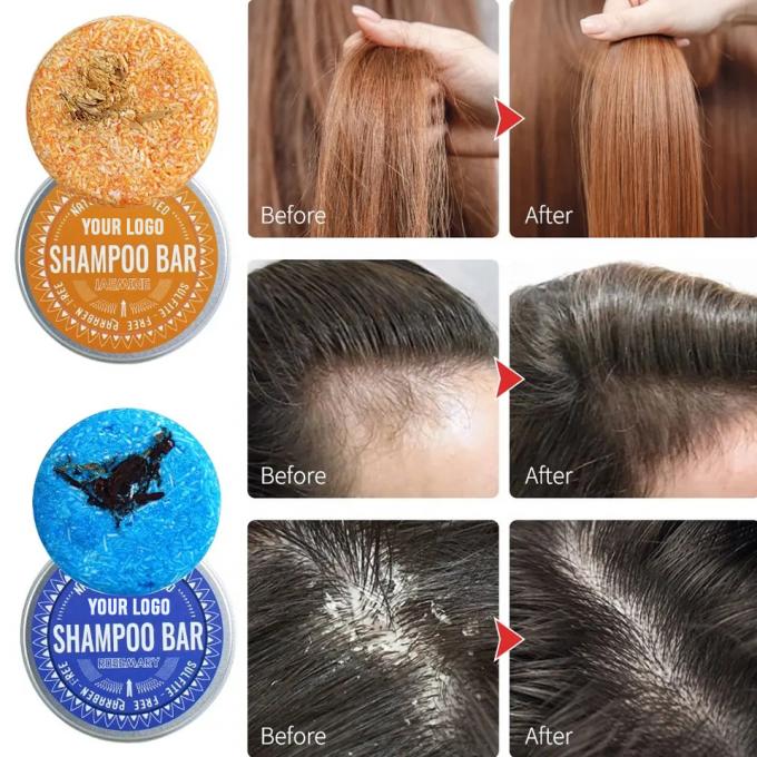 Natuurlijke anti haaruitval shampoo haargroei zeep 50g 60g 90g 100g 0