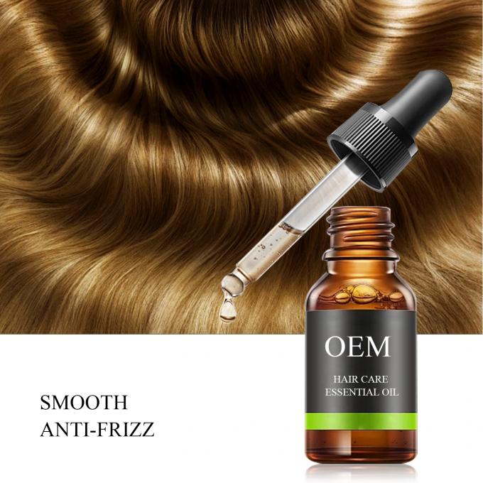 Privélabel 100% natuurlijke kruidengroei olie voor haargroei verzachtend, haarserum met UV-bescherming 0