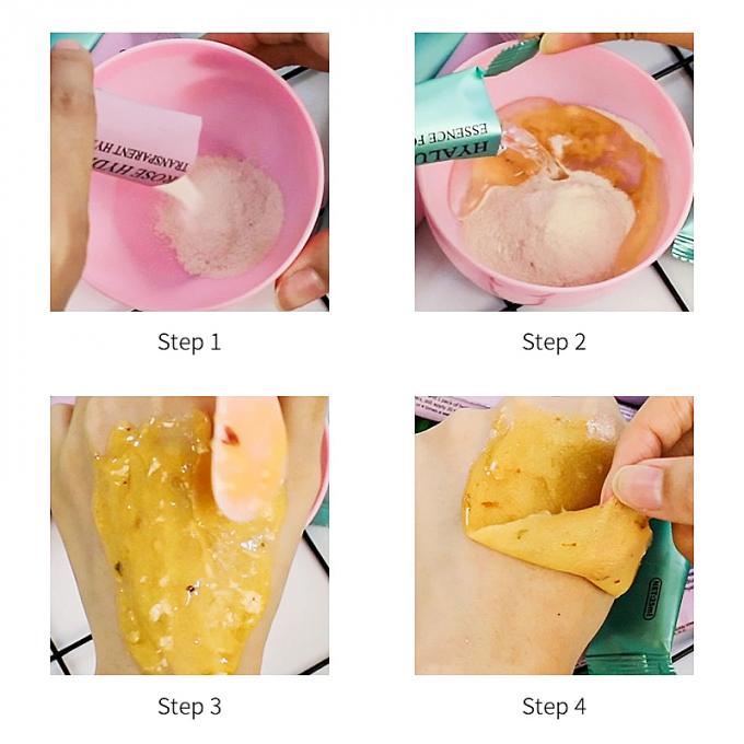 Fabriek Biologisch Natuurlijke Fruit Mask Poeder Verhelderend Gezicht Mask Antioxidanten Hydratant 4