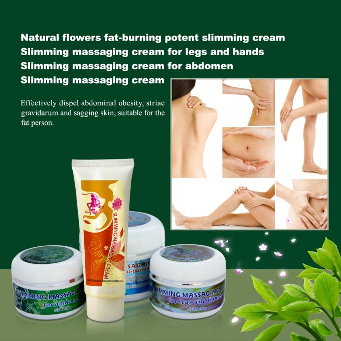 Groothandel Natuurlijke bloemen Vetverbranding Krachtig lichaam Afslankingscrème Lichaamsmassage Crème Gewichtsverlies 0
