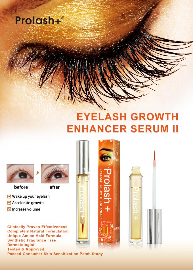 Form Liquid Logo Acceptabel Organic Natural Eyelash Growth Enhancer voor private label 3