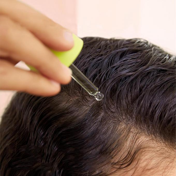 Sulfaatvrij schijnend anti-frizz serum voor Frizz Control Schadeherstel en rechttrekken 1