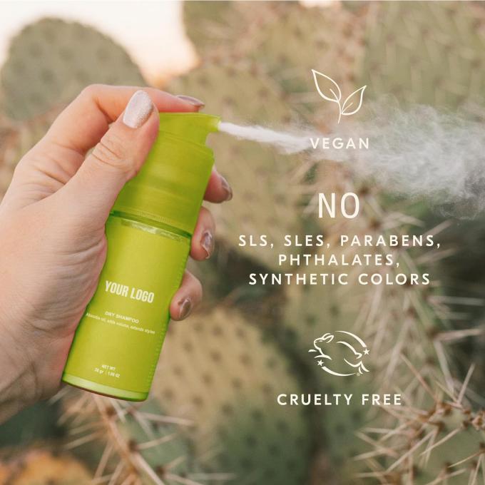 Niet-aerosol private label droge shampoo poeder Volumizing Natural voor vrouwen volume 1