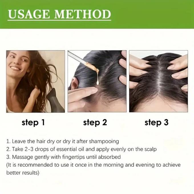 30 Essentiële oliën Extracten Rosemary Mint Scalp Haarversterkende olie voor aangepast logo 1