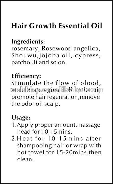 Pralash Natuurlijke essentiële olie voor haargroei Biologische olie Beste met Rosewood Angelica olie 2