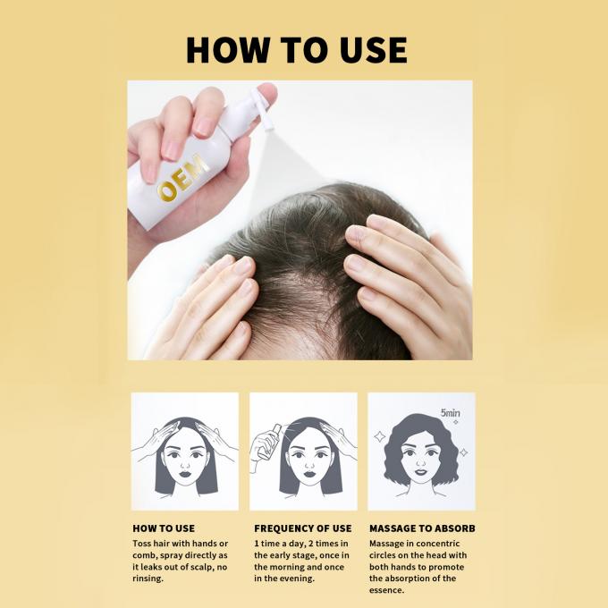 Kruiden 7-15 Dagen Haargroei Serum Herstel het volume en de glans van uw haar moeiteloos 2