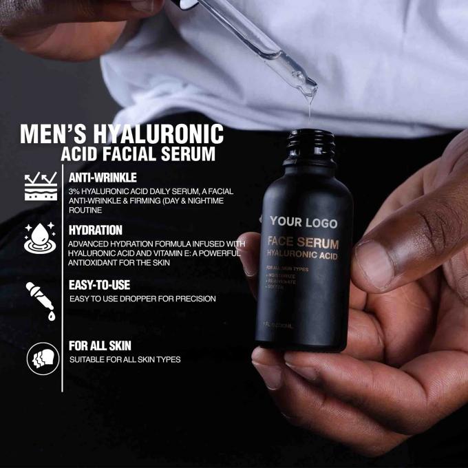 Hyaluronzuur gezichtsserum voor mannen 2