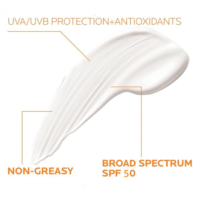 SPF 50 Zonnebrandcrème voor mannen Breed spectrum UVA/UVB-bescherming Lichtgewicht Geen witte giet 1