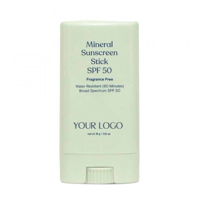 Privélabel Mineraal zonnebrandcrème SPF 50 waterbestendig Breed spectrum UVA/UVB bescherming 0