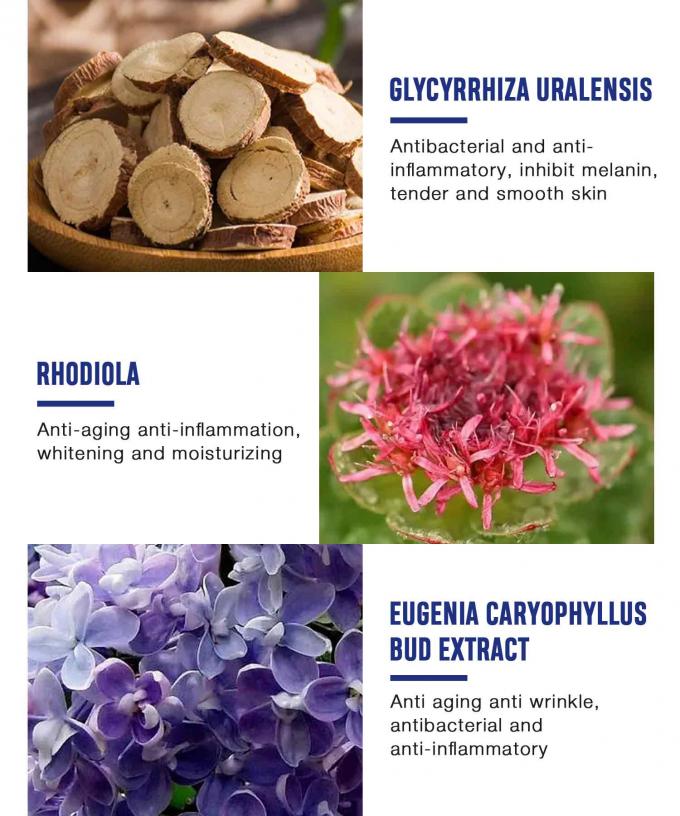Verlichting en herstel van acne littekens Natuurlijke organische acne behandeling crème Hoeveelheid 1000 11
