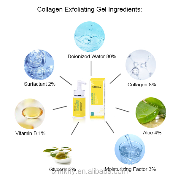 Bij mij Vitamine C Bleek Exfoliating Gel Reinigende lichaamsverzorging Direct voor de dag 7