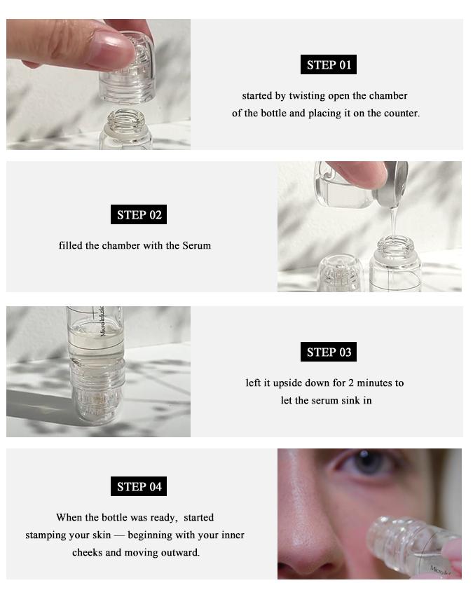 Natuurlijke peptide microstamping voor klinisch geschikte gezichtsinfuusbehandeling 0
