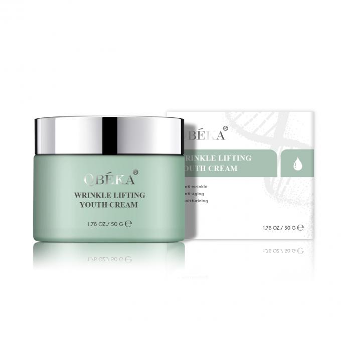 Peptide Niacinamide en Vitamine E vochtinbrengende crème voor vrouwen Nachttijd Anti-Aging formule 0
