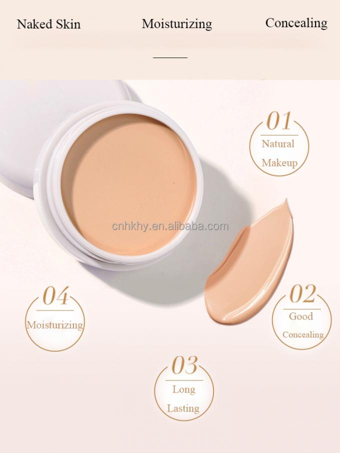 Verborgen make-up foundation crème voor natuurlijke en vochtinbrengende basis OEM ODM service 4