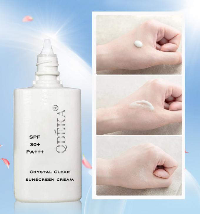 Panthenol geïnfuuseerd lichaam gezichtszonnecrème SPF 50 voor veilige en effectieve bescherming 1