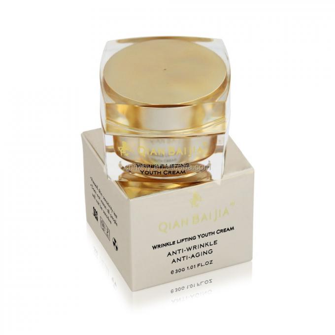 Dag Tijd Gebruikt Biologische vitamine C QBEKA Schaap Placenta Serum Gezichtscrème voor Unisex 4