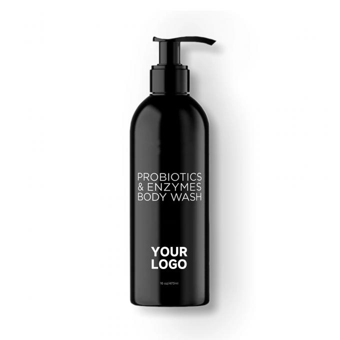 Ondersteuning Private Label Ananas Enzyme Body Wash Douche Gel Verfrissen en Revitaliseren 0