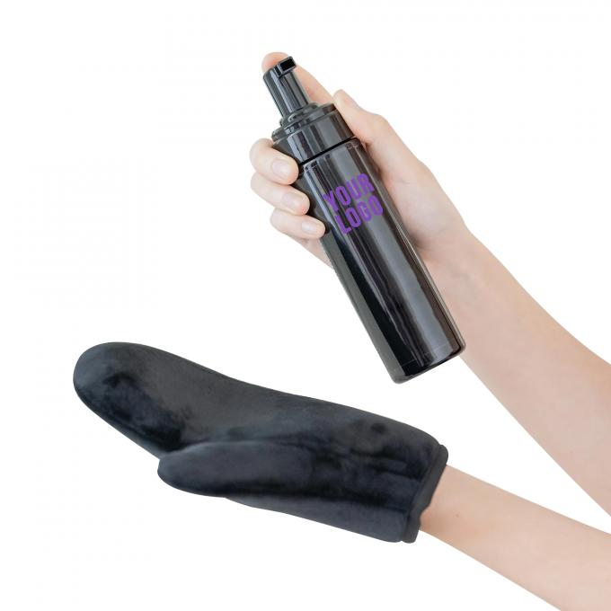 Kleurcorrectie zelfbruiner kit met zelfbruiner Mitt applicator Donkere bruiner mousse 0