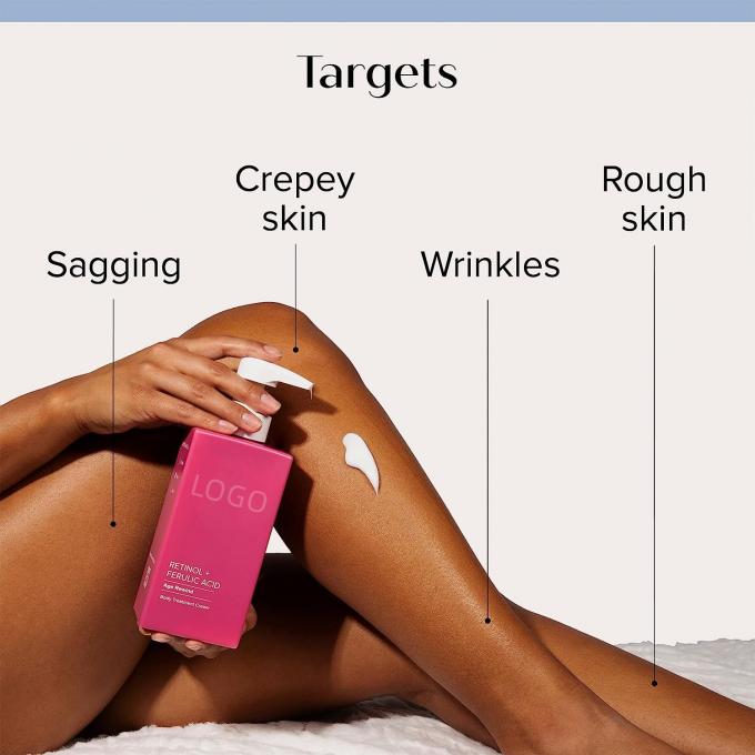 Retinol Ferulic Acid Body Lotion Firming Moisturizer Anti Aging Body Cream voor Vrouwen 0