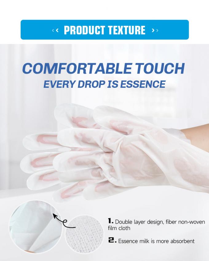 Regelmatige grootte Lavendel handmasker Exfolierend en hydraterend Aanpasbare plaatvorm 3