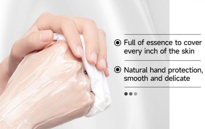 Regelmatige grootte Lavendel handmasker Exfolierend en hydraterend Aanpasbare plaatvorm 1