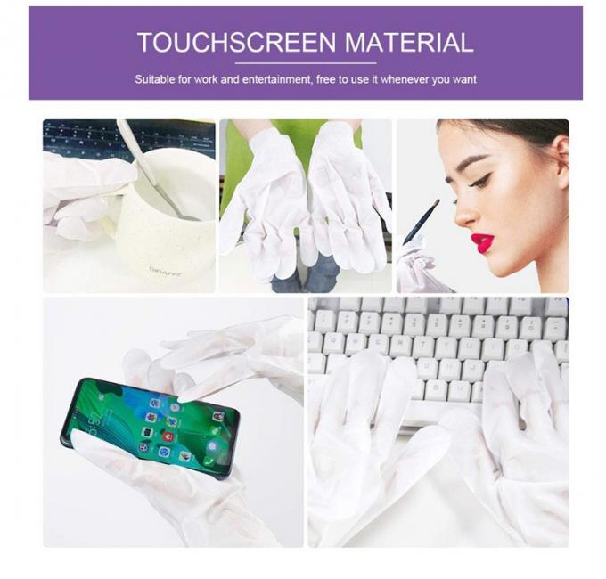 Regelmatige grootte Lavendel handmasker Exfolierend en hydraterend Aanpasbare plaatvorm 6