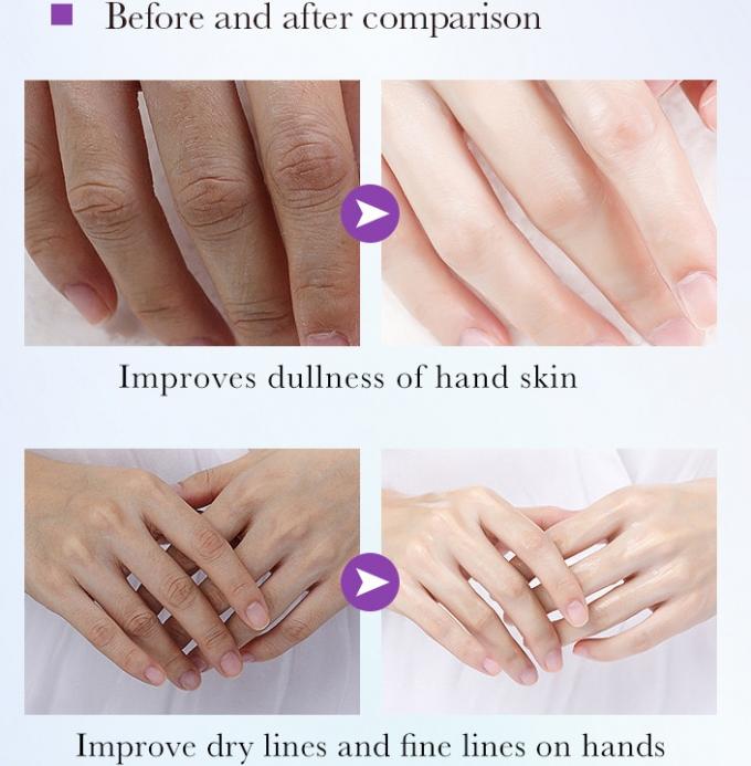 Regelmatige grootte Lavendel handmasker Exfolierend en hydraterend Aanpasbare plaatvorm 8