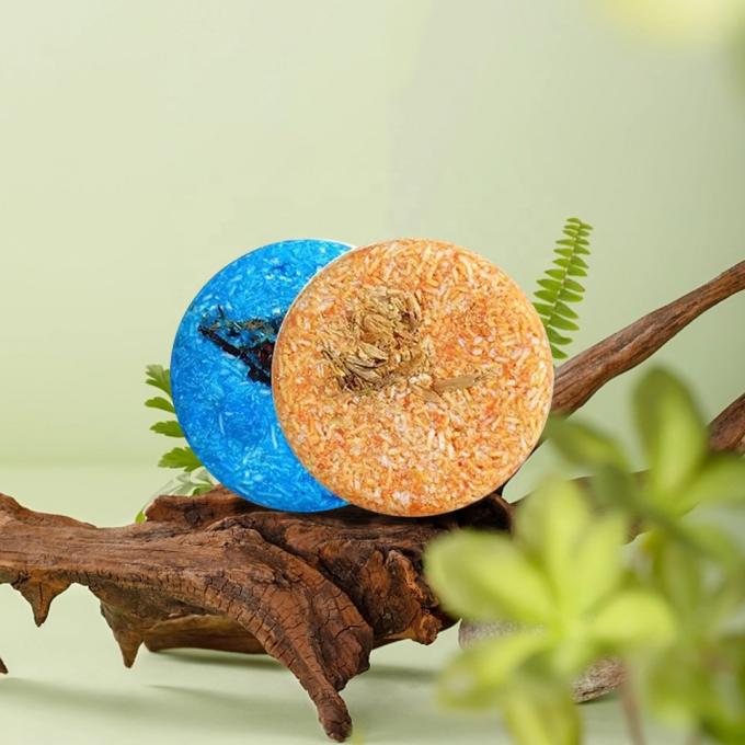 Gepersonaliseerde eigen merken Olijfolie Shampoo Bar met natuurlijke ingrediënten 0